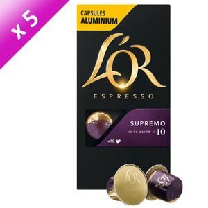L'Or Supremo coffee N 10 X10caps 
